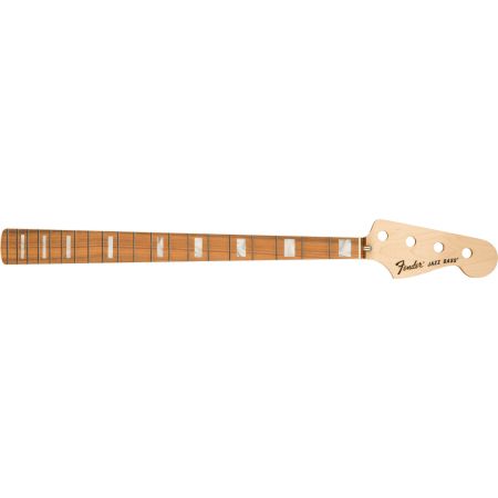 Fender Classic Series 70's Jazz Bass Neck - 20 Medium Jumbo Frets - Block Inlay - Pau Ferro
