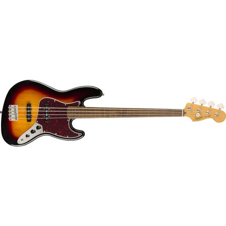 Fender Classic Vibe '60s Jazz Bass Fretless LRL 3-Color Sunburst