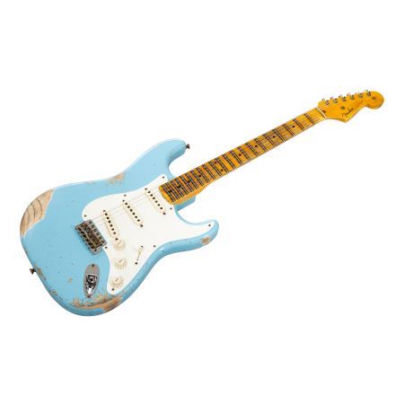 Fender Custom Shop '55 Stratocaster MN - Daphne Blue Heavy Relic