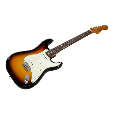 Fender Custom Shop '63 Stratocaster RW - Chocolate 3-TS DLX-CC Roasted Neck AAA Flame