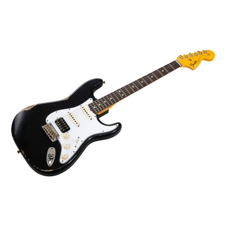 Fender Custom Shop '66 Stratocaster RW - Black Relic HSS