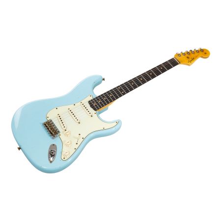 Fender Custom Shop '60 Stratocaster Journeyman Relic RW - Faded Daphne Blue Limited Edition