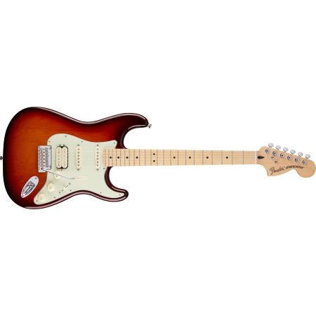 Fender Deluxe Stratocaster HSS MN - Tobacco Sunburst