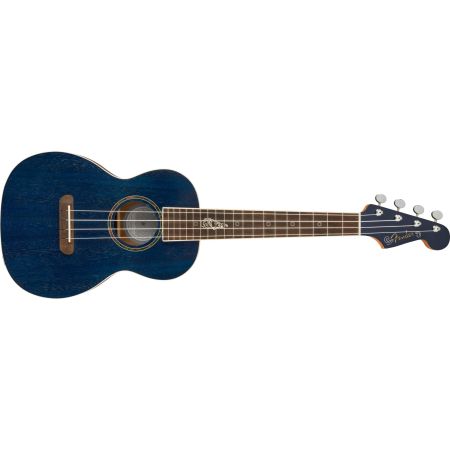 Fender Dhani Harrison Uke - Walnut Fingerboard - Sapphire Blue
