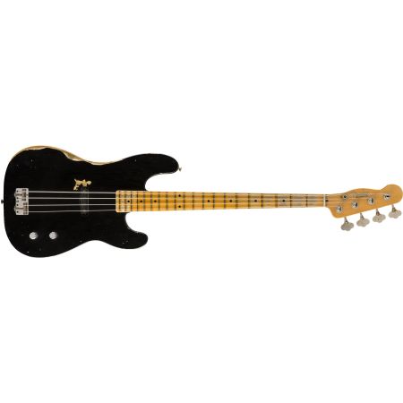 Fender Dusty Hill Signature Precision Bass MN - Black