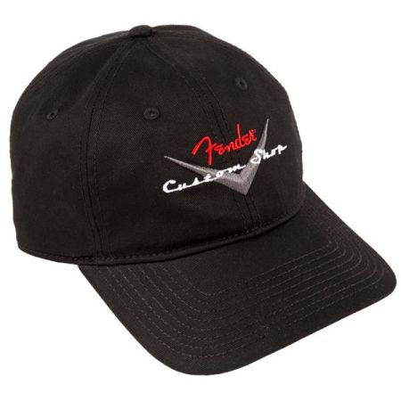 Fender Custom Shop Baseball Hat - Black - One Size Fits Most