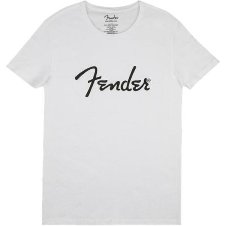 Fender Spaghetti Logo Men's Tee - White - XXL