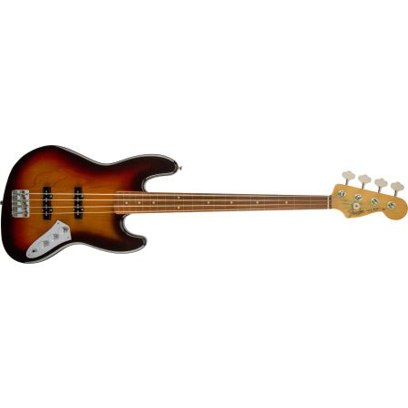Fender Jaco Pastorius Jazz Bass - Fretless - Pau Ferro Fingerboard - 3-Color Sunburst