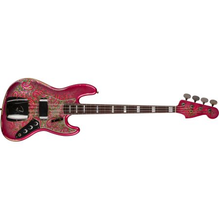 Fender Custom Shop Limited Edition Custom Paisley Jazz Bass - Heavy Relic