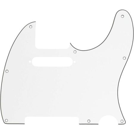 Fender Pickguard - Telecaster - 8-Hole Mount - Parchment - 3-Ply