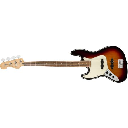 Fender Player Jazz Bass Left-Handed - Pau Ferro Fingerboard - 3-Color Sunburst