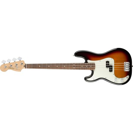 Fender Player Precision Bass Left-Handed - Pau Ferro Fingerboard - 3-Color Sunburst