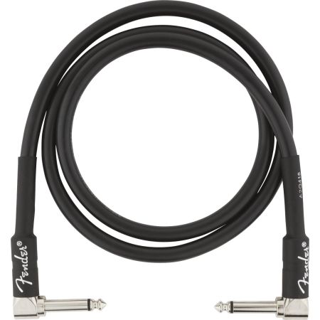Fender Professional Series Instrument Cables - Angle/Angle - 3' - Black