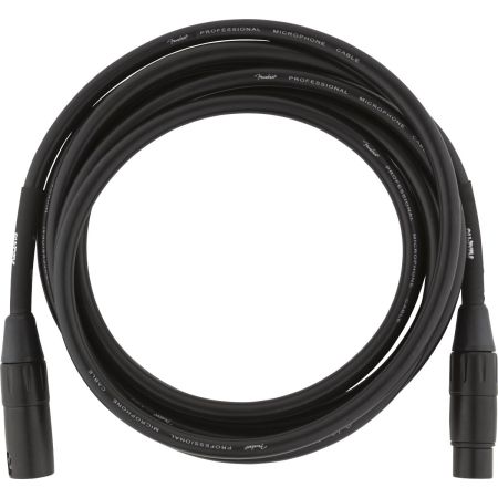 Fender Professional Series Microphone Cable - 10' - Black