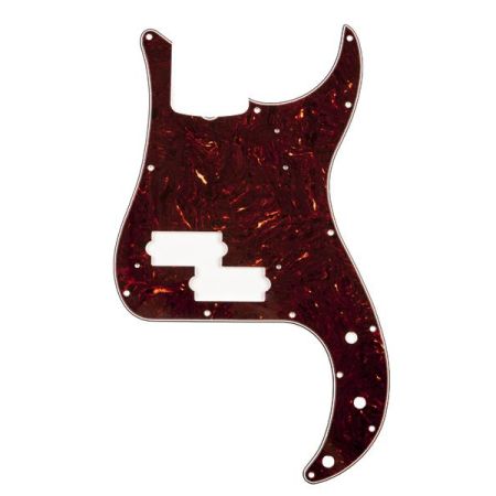 Fender Pure Vintage Pickguard - '63 Precision Bass - 13-Hole Mount - Brown Shell - 3-Ply