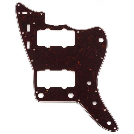Fender Pure Vintage Pickguard - '65 Jazzmaster - 13-Hole Mount - Brown Shell - 3-Ply