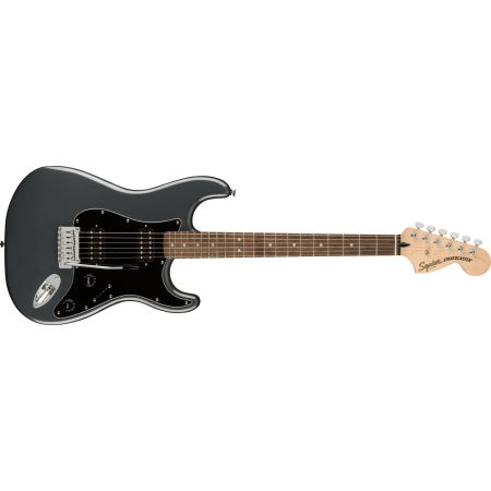 Fender Squier Affinity Series Stratocaster HH LRL - Black Pickguard - Charcoal Frost Metallic
