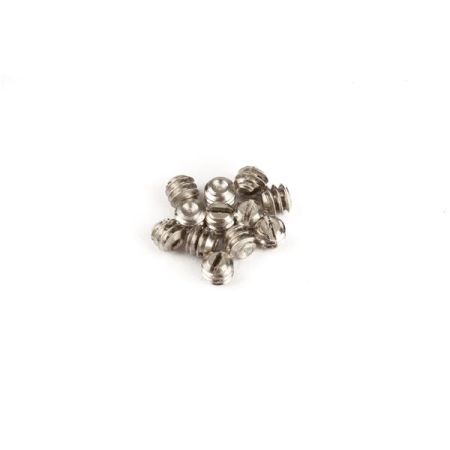 Fender Stacked Control Knob Mounting Screws - (6-32 X 1/8") Slotted - Nickel (12)