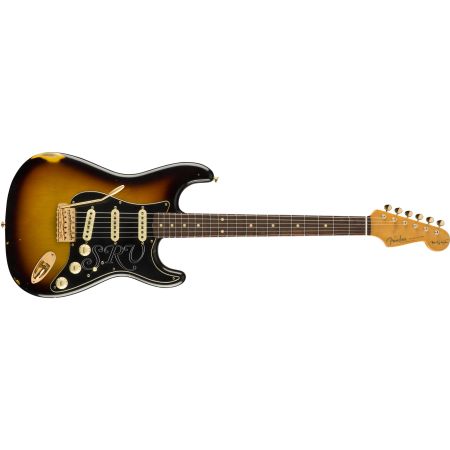 Fender Stevie Ray Vaughan Signature Stratocaster Relic RW - Faded 3-Color Sunburst