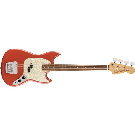 Fender Vintera '60s Mustang Bass - Pau Ferro Fingerboard - Fiesta Red