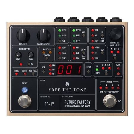 Free The Tone Future Factory FF-1Y - RF Phase Modulation Delay