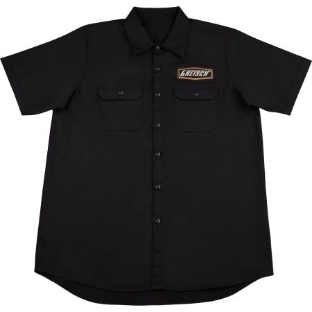 Gretsch Biker Work Shirt - Black - M