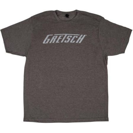 Gretsch Logo T-Shirt - Heather Gray - XL