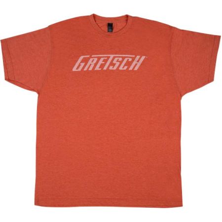 Gretsch Logo T-Shirt - Heather Orange - M