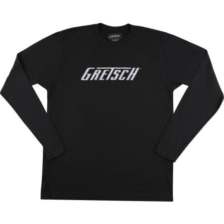 Gretsch Long Sleeve Logo T-Shirt - Black - XL