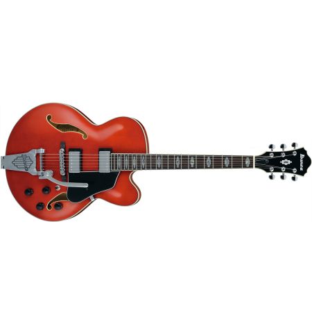 Ibanez AFS75T TRD Artcore - Transparent Red