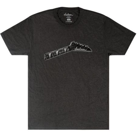 Jackson Headstock T-Shirt - Gray - L