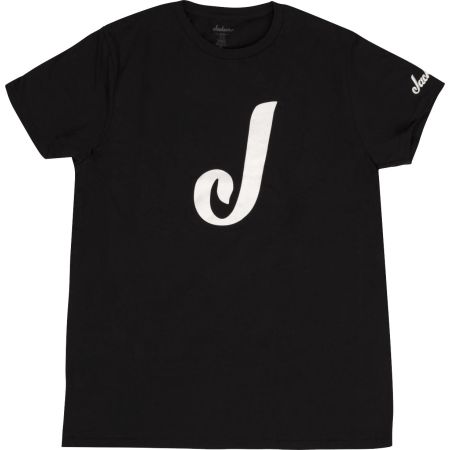 Jackson J Logo T-Shirt - Black - S