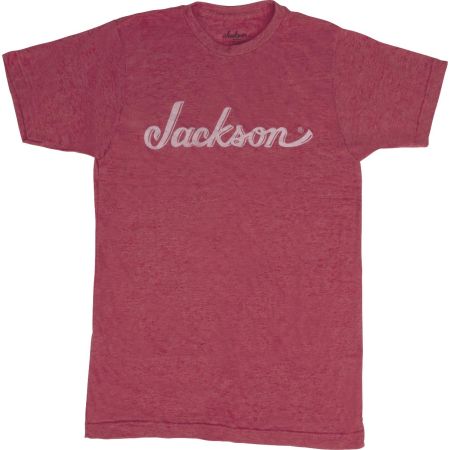 Jackson Logo Men's T-Shirt - Heather Red - M