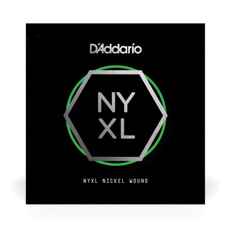 D'Addario NYNW017 NYXL Nickel Wound Electric Guitar Single String, .017