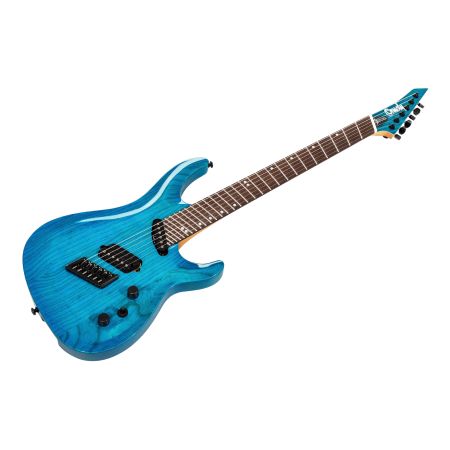 Ormsby SX Carved Top GTR6 (Run 10) Multiscale - Maya Blue Candy Gloss